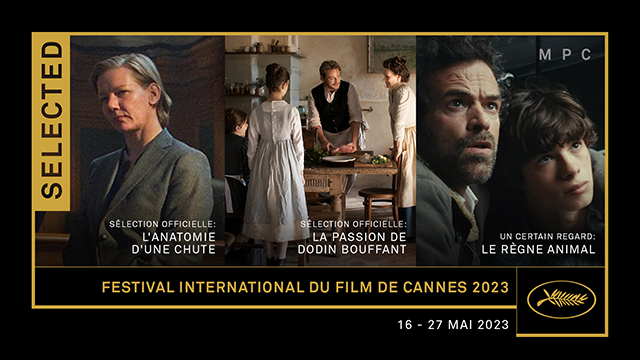 Cinq films dont les équipes MPC Paris ont fabriqué les VFX sélectionnés au Festival de Cannes !