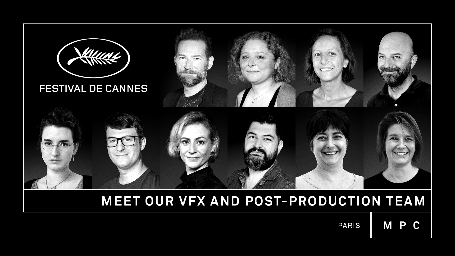 MPC Paris teams will be attending the 2023 Cannes Film Festival