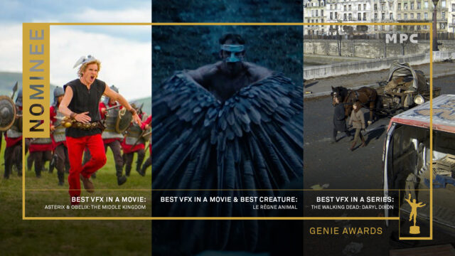 4 nominations aux GENIE Awards pour MPC Paris